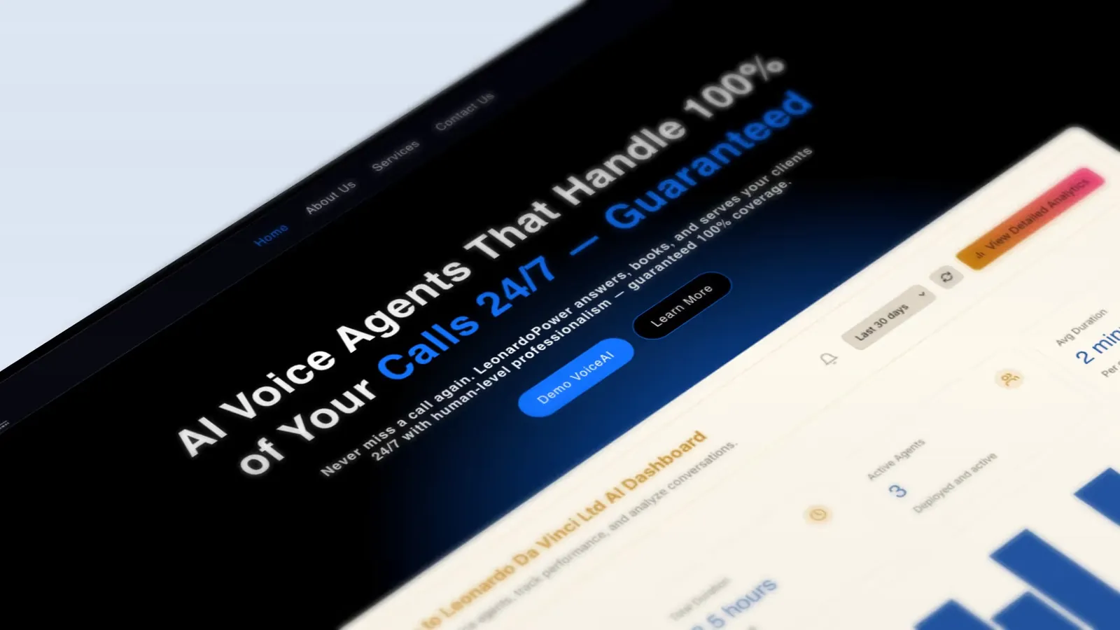 LeonardoPower website rebuild